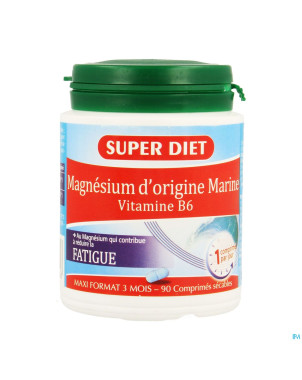 Superdiet magnesium marin + vit b6    comp  90