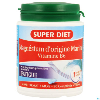 Superdiet magnesium marin + vit b6    comp  90