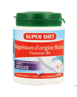 Superdiet magnesium marin + vit b6    comp  90