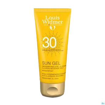 Widmer sun gel ip30 n/parf    tube 100ml