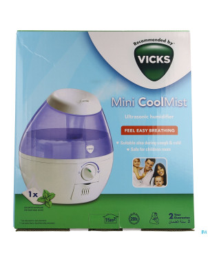 Vicks mini cool mist humidificateur ultrasons mini