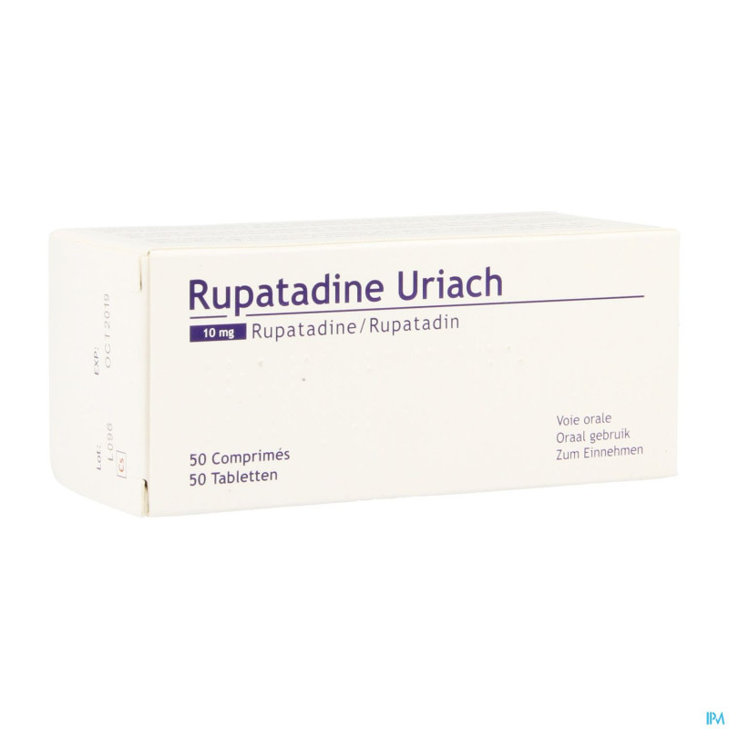 Rupatadine uriach 10mg comp  50 x 10mg