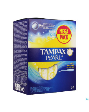 Tampax pearl regular 24