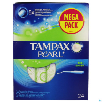 Tampax pearl super 24