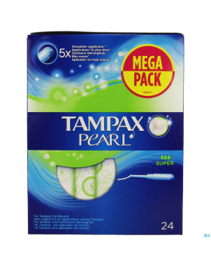 Tampax pearl super 24