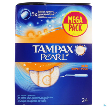Tampax pearl super plus 24
