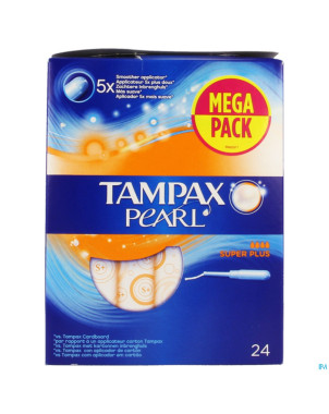 Tampax pearl super plus 24