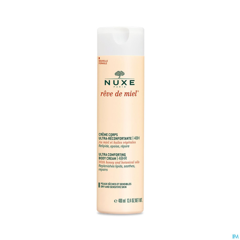 Nuxe reve de miel cr corps 48h 400ml+gel lav.400ml