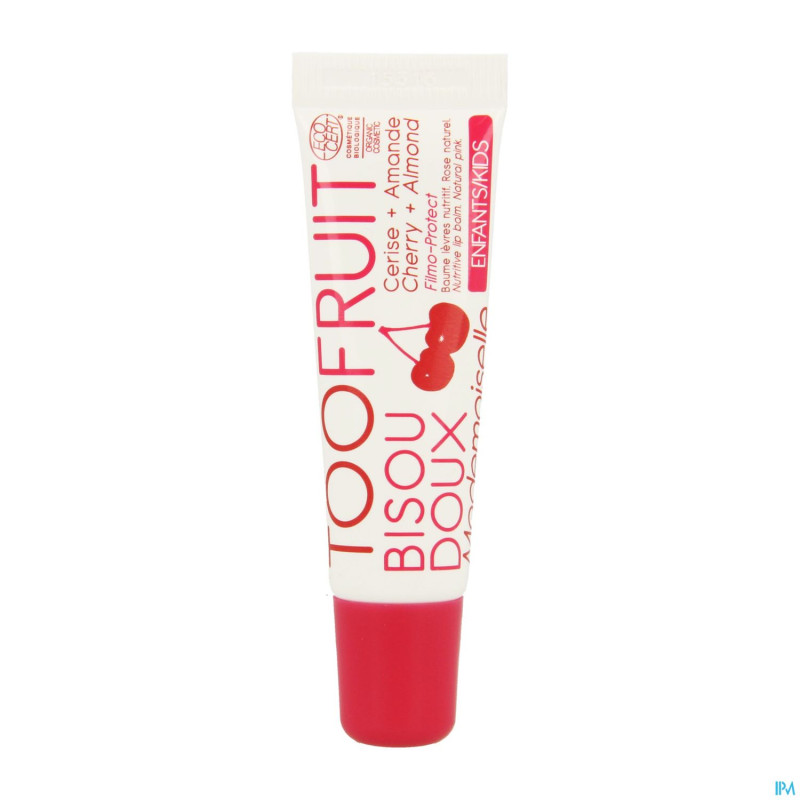 Too fruit bisou doux mlle baume levre    tube 10ml