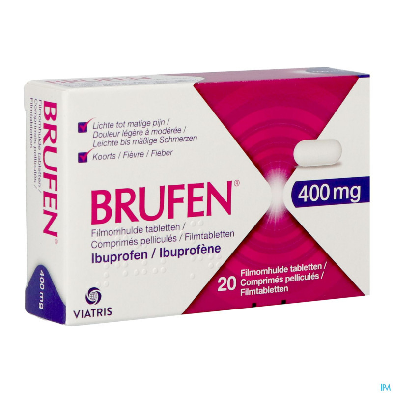 Brufen 400 mg comp pell tabl  20 x 400 mg