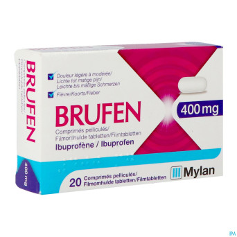 Brufen 400 mg comp pell tabl  20 x 400 mg