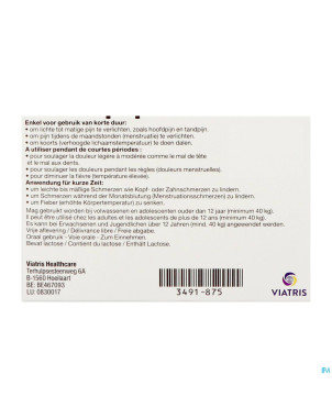 Brufen 400 mg comp pell tabl  20 x 400 mg