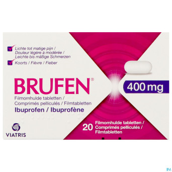 Brufen 400 mg comp pell tabl  20 x 400 mg