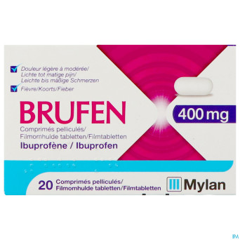 Brufen 400 mg comp pell tabl  20 x 400 mg