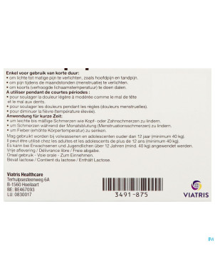 Brufen 400 mg comp pell tabl  20 x 400 mg