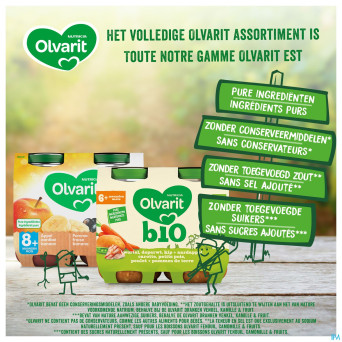 Olvarit brocoli dinde riz    2x200g  6m01
