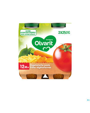 Olvarit pates vegetariennes    2x250g 12m05