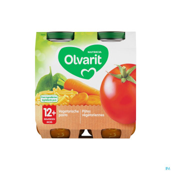 Olvarit pates vegetariennes    2x250g 12m05
