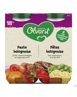 Olvarit pates bolognaise    2x250g 18m00