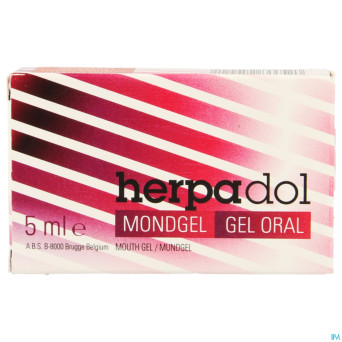Herpadol bouton de fievre gel tube 5g