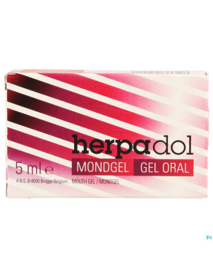 Herpadol bouton de fievre gel tube 5g