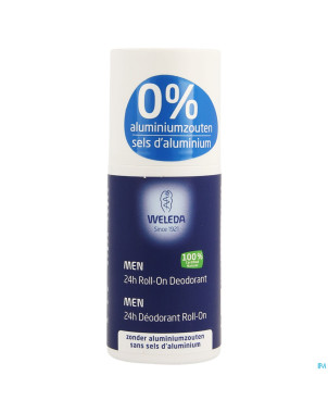 Weleda deodorant homme 24h roll-on 50ml