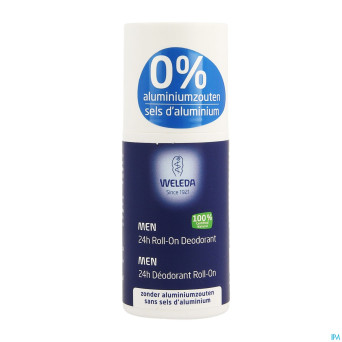 Weleda deodorant homme 24h roll-on 50ml