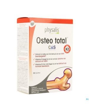 Physalis osteo total nf    tabl  30 rempl.2854487