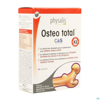 Physalis osteo total nf    tabl  30 rempl.2854487