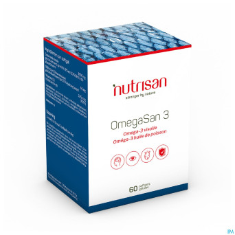 Omegasan 3 softgels 60 nutrisan