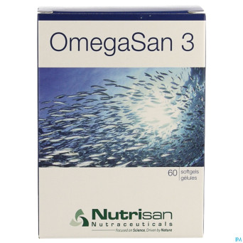 Omegasan 3 softgels 60 nutrisan