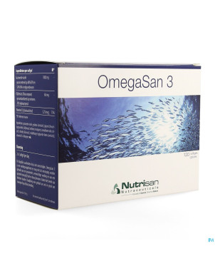 Omegasan 3 softgels 120 nutrisan