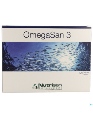 Omegasan 3 softgels 120 nutrisan