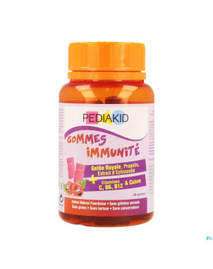 Pediakid gommes immunite gommes a macher 60