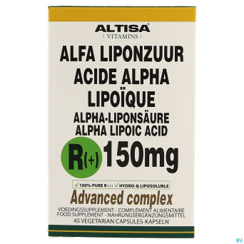Altisa r(+)-alpha lipouque 150mg + c+e  v-caps  45