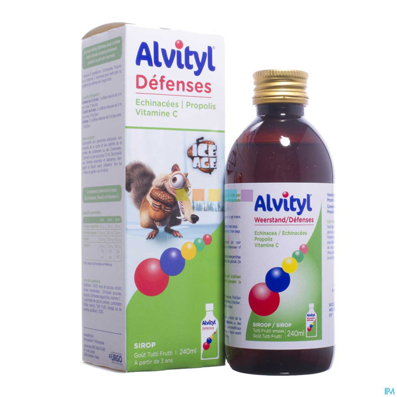 Alvityl defenses adg    sirop 240ml