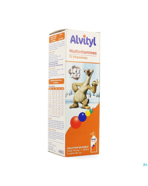 Alvityl multivitamines adg sirop 150ml