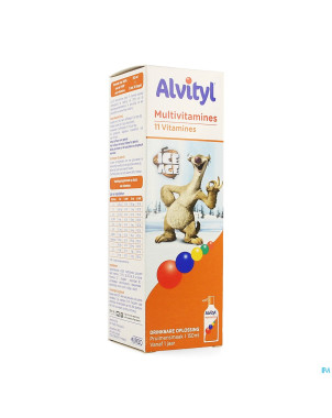 Alvityl multivitamines adg sirop 150ml