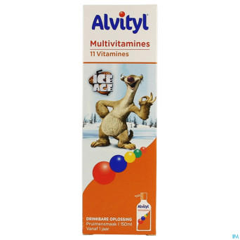 Alvityl multivitamines adg sirop 150ml