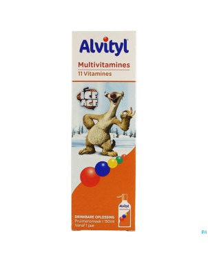 Alvityl multivitamines adg sirop 150ml