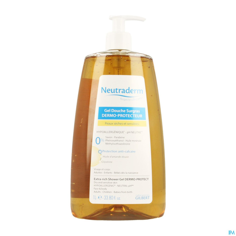 Neutraderm gel douche surgras dermo protect    1l
