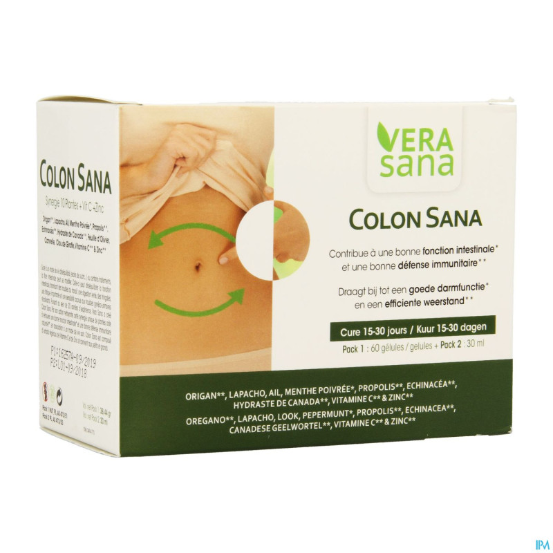 Colon sana    caps 60 + gutt 30ml