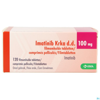 Imatinib krka 100mg comp pell  120