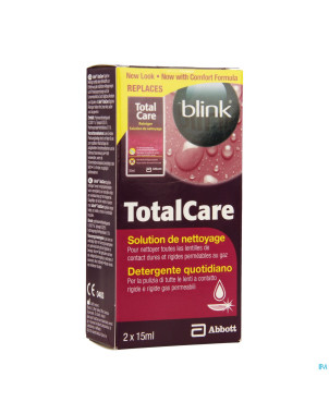 Blink totalcare nettoyage sol    2x15ml