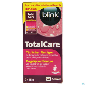 Blink totalcare nettoyage sol    2x15ml