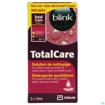 Blink totalcare nettoyage sol    2x15ml