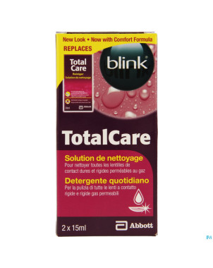 Blink totalcare nettoyage sol    2x15ml