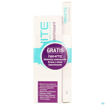 Iwhite instant toothpaste tube 75ml + toothbrush