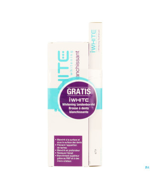 Iwhite instant toothpaste tube 75ml + toothbrush