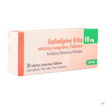 Amlodipine krka 10mg comp  30 x 10mg